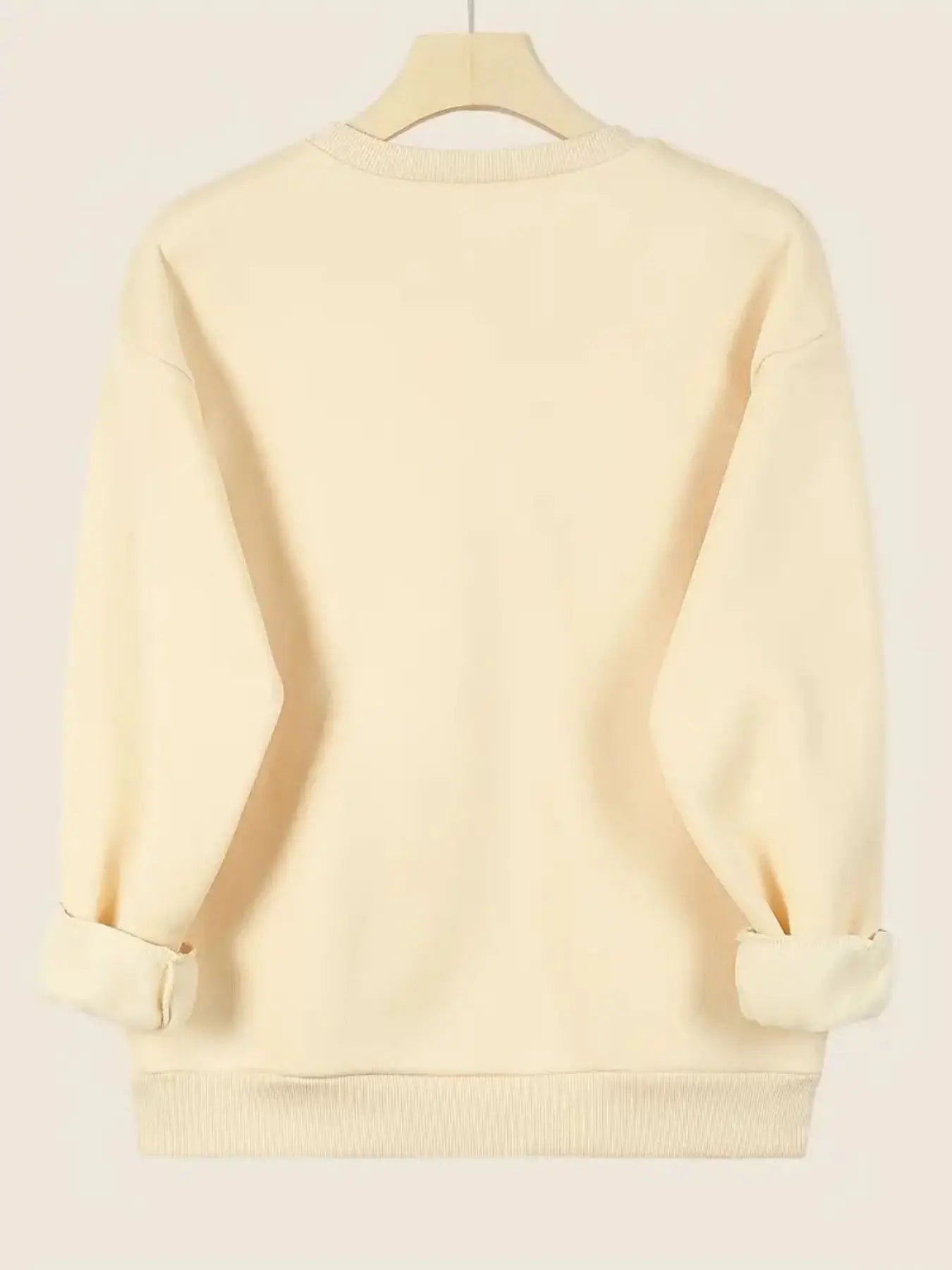 Chic Parisian Loose Fit Pullover Sweatshirt ATHLEXES