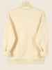 Chic Parisian Loose Fit Pullover Sweatshirt ATHLEXES