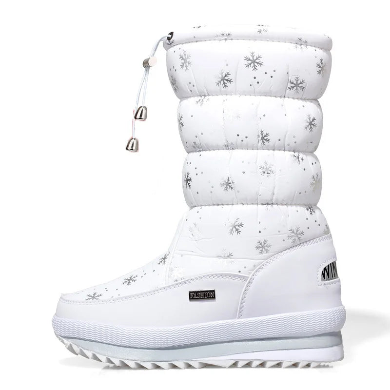 ChicFrost Plush Waterproof Winter Platform Boots ATHLEXES