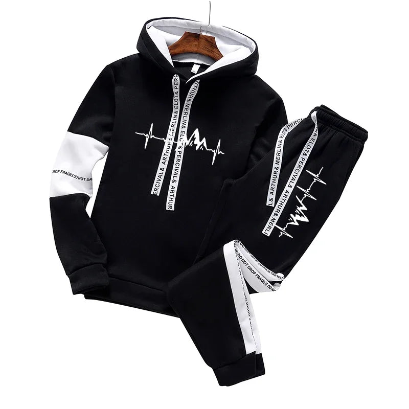 Classic Comfort 2024 Hooded Tracksuit Set ATHLEXES