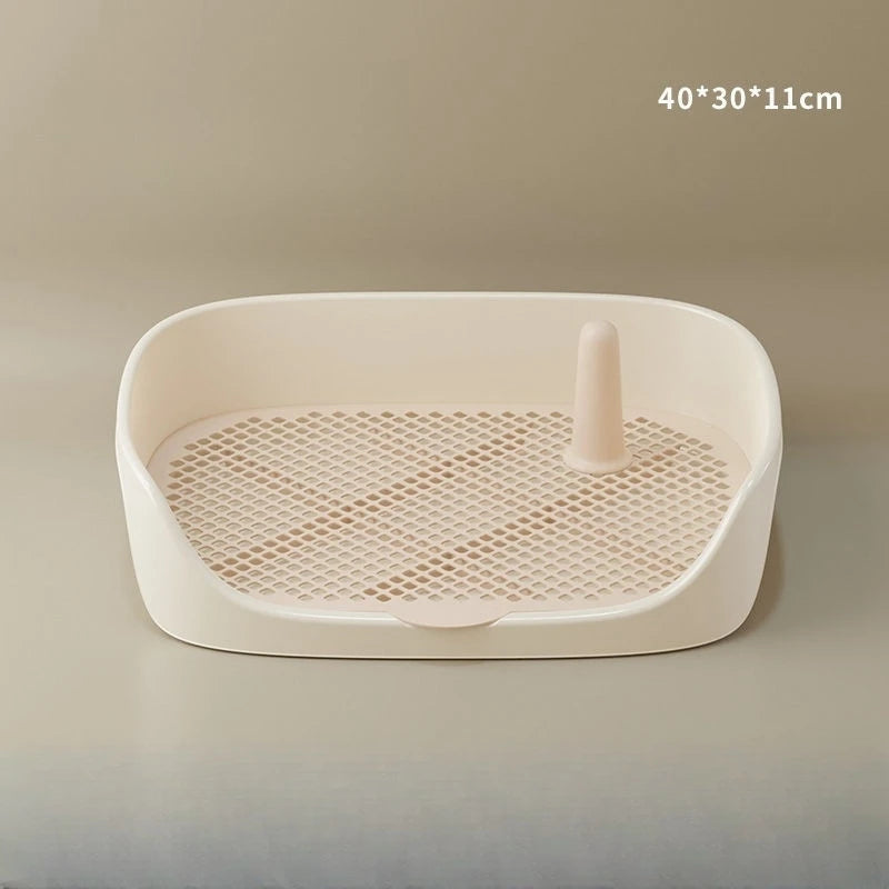 Training Toilet Pet Toilet for Small Dogs Cats Portable Dog Training Toilet Puppy Pad Holder Tray Pet Supplies Indoor Dog Potty ATHLEXES