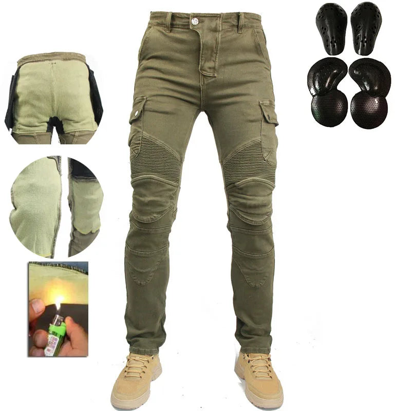 KevlarGuard Men's Motorcycle Riding Jeans ATHLEXES