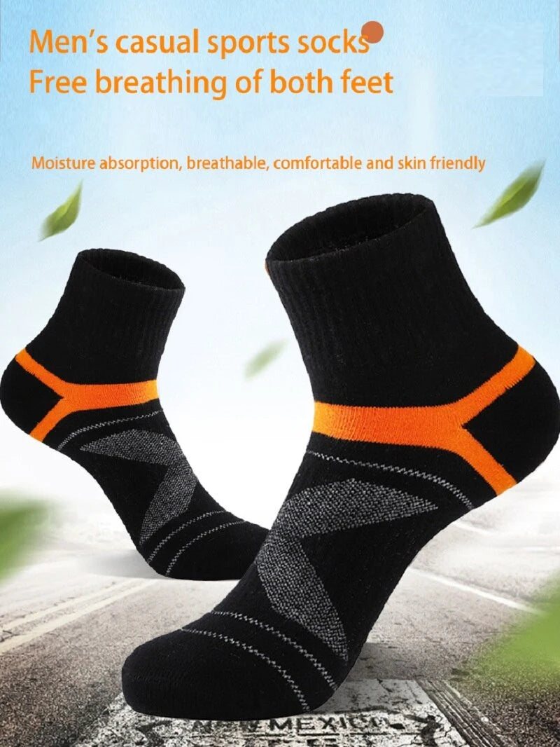 Elite Comfort Menâ??s Black Athletic Socks - 3 Pack ATHLEXES