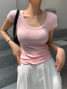 AOSSVIAO 100% Cotton Womenâ??s Slim Fit Tees ATHLEXES