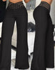 ChicCrisscross Wide Leg Office Pants ATHLEXES