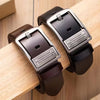 Luxury Cowhide Men's Belt with Metal Alloy Buckle ATHLEXES