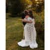 Boho Chic Maternity Photo Shoot Dress ATHLEXES