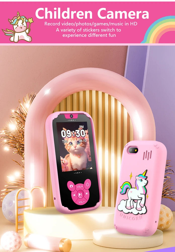 Smart Kids Dual Camera Educational Phone Toy ATHLEXES
