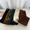 Chic Retro High Waist Corduroy Pants for Timeless Style ATHLEXES