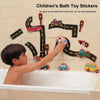 Sticky Wall City Traffic Bath Toy Set for Kids ATHLEXES