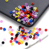 ColorSplash 6mm Rubber Clip Charms for Jewelry Crafting ATHLEXES