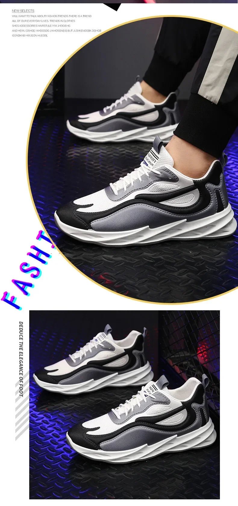 Men’s Breathable Mesh Casual Shoes ATHLEXES