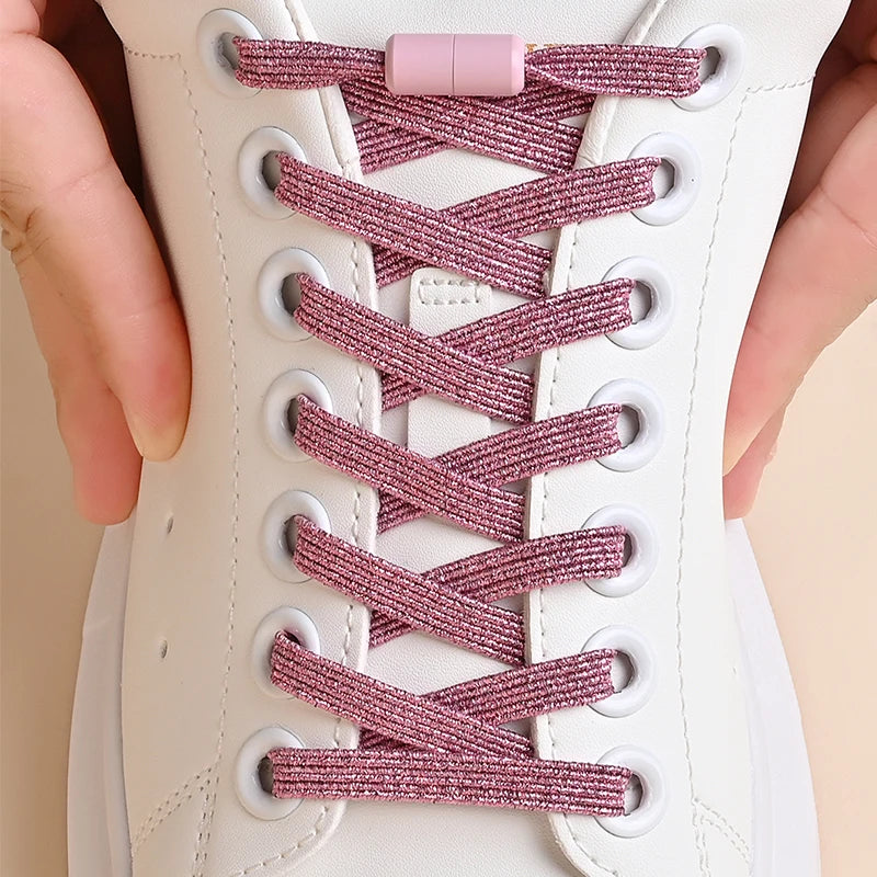 Colorful No Tie Elastic Shoe Laces for All Ages ATHLEXES