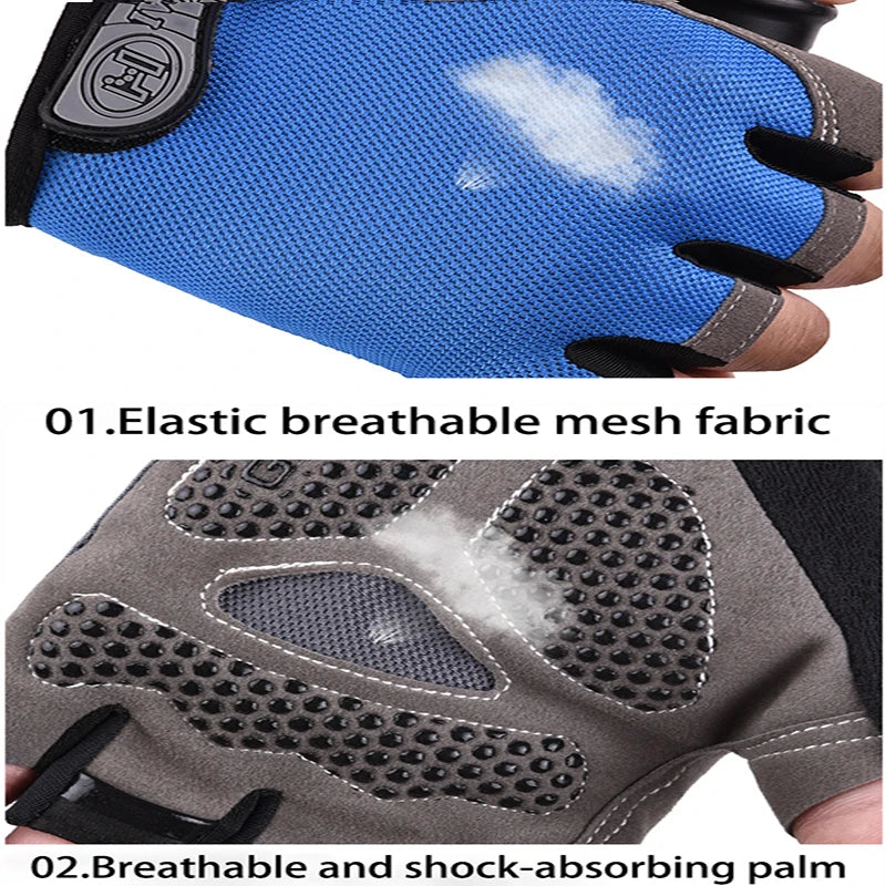 CycloGrip Half Finger Training Gloves for Men & Women ATHLEXES