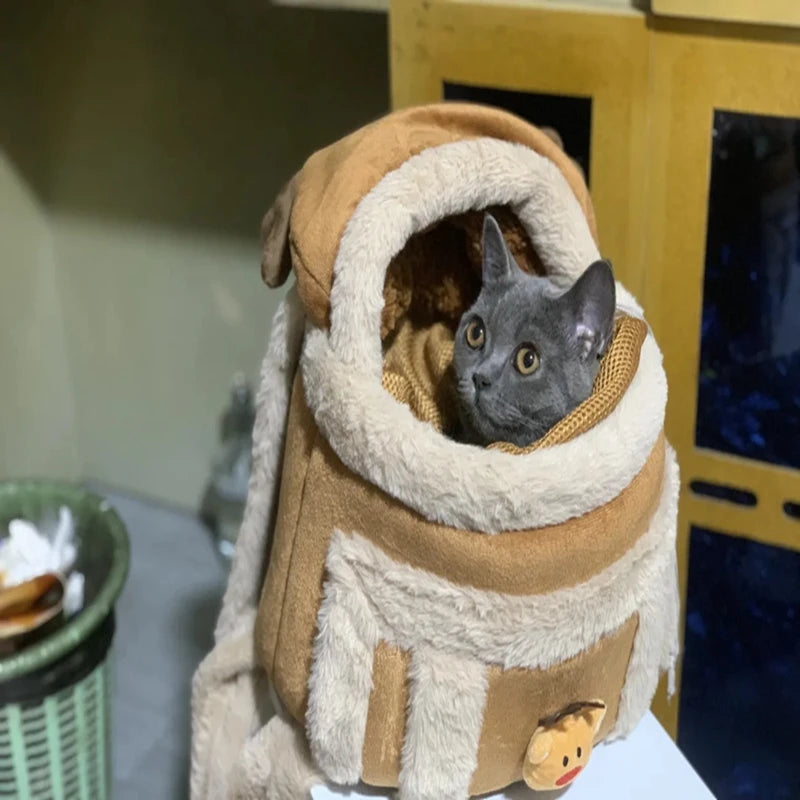 Winter Warm Pet Carrier Backpack ATHLEXES