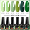 NailArt Pro 6pc UV Gel Polish Kit for Manicure ATHLEXES