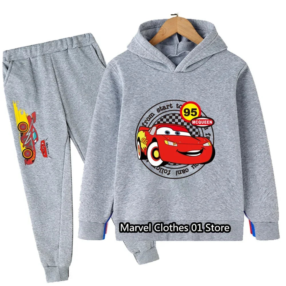 Lightning McQueen Kids Hoodie and Pants Set ATHLEXES