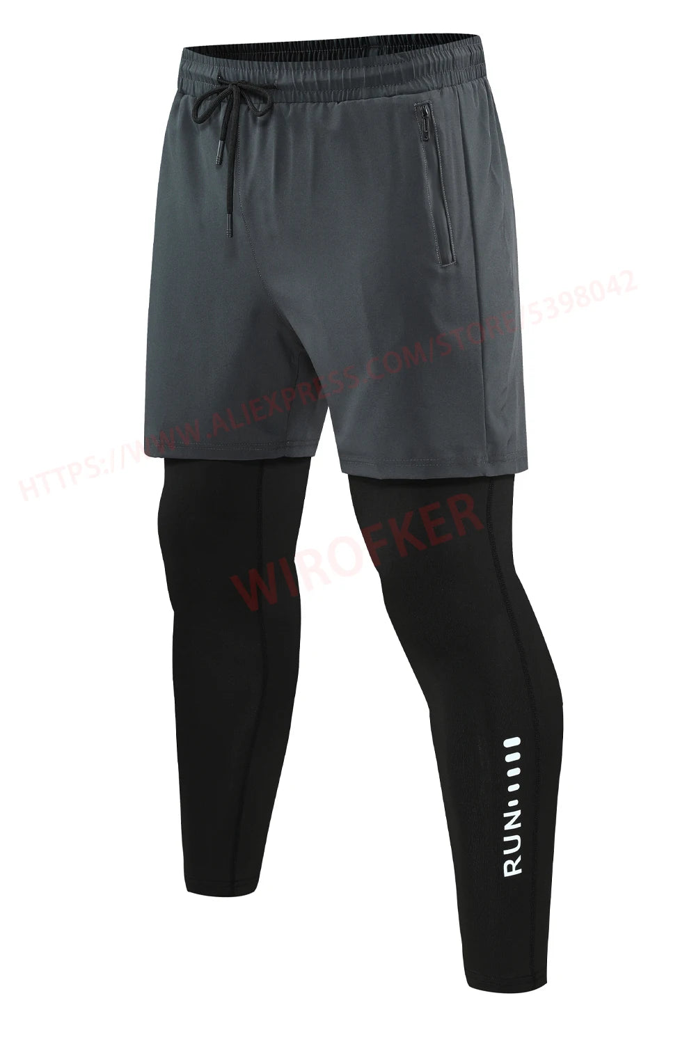 DualLayer Performance Running Trousers with Pockets ATHLEXES