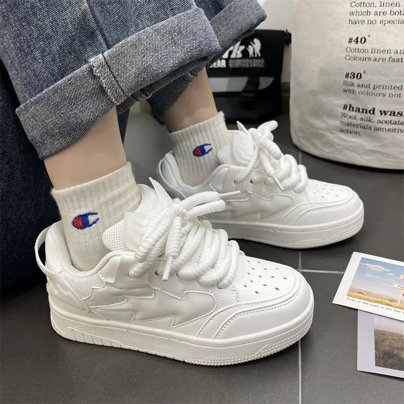 Retro Chic Contrast Sneakers for Women and Men ATHLEXES