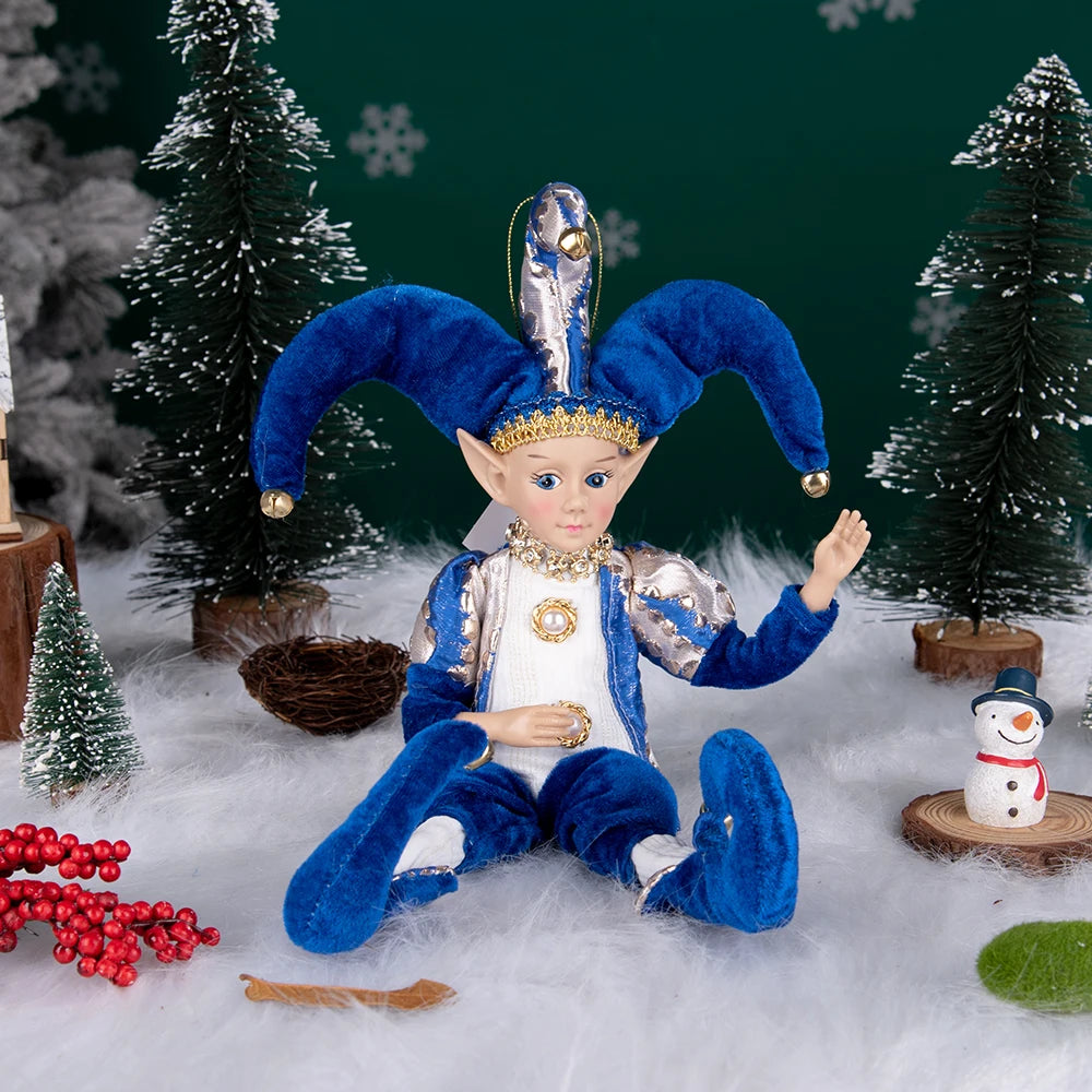 Festive Elf Plush Doll: Christmas Tree Ornament Gift ATHLEXES