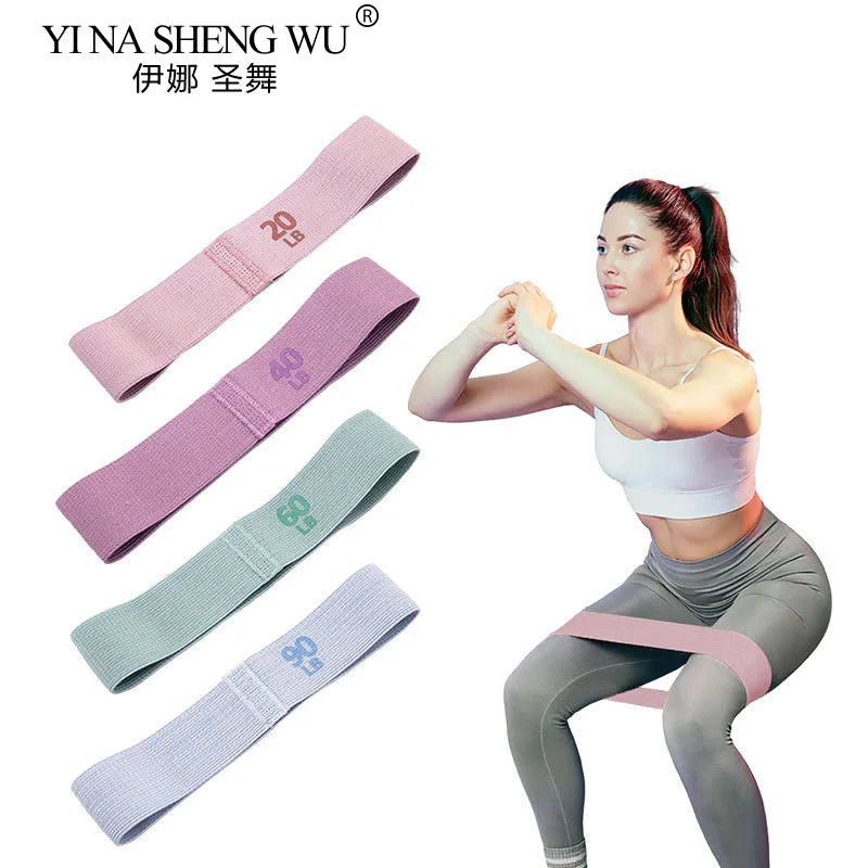 GluteBoost Fabric Resistance Workout Bands Set ATHLEXES