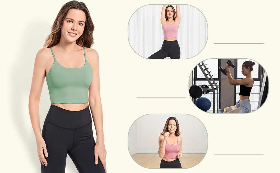 Molasus Seamless Yoga Sports Bra ATHLEXES
