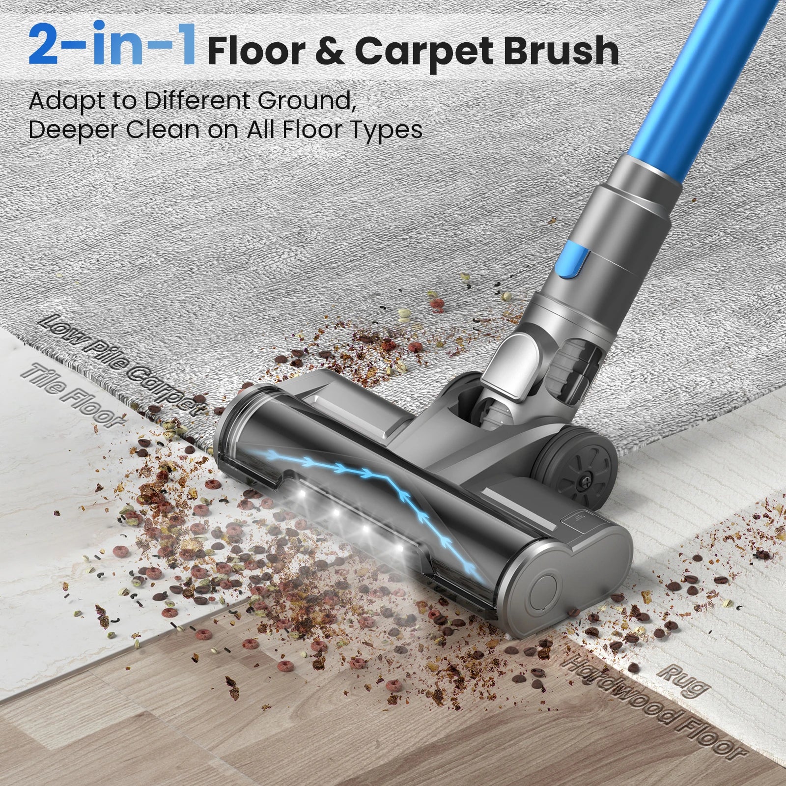 INSE S9X Cordless Vacuum Cleaner with LED Display ATHLEXES