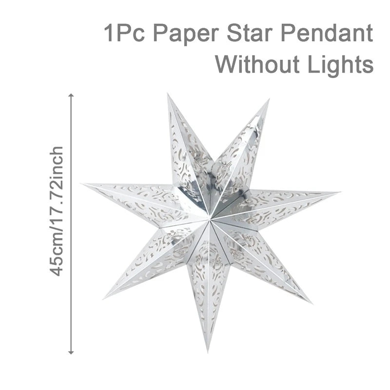 Elegant Star Pendant Lamp for Holiday Decor 2024 ATHLEXES