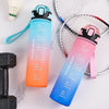 HydraMark 1L Gradient Time-Marker Water Bottle ATHLEXES