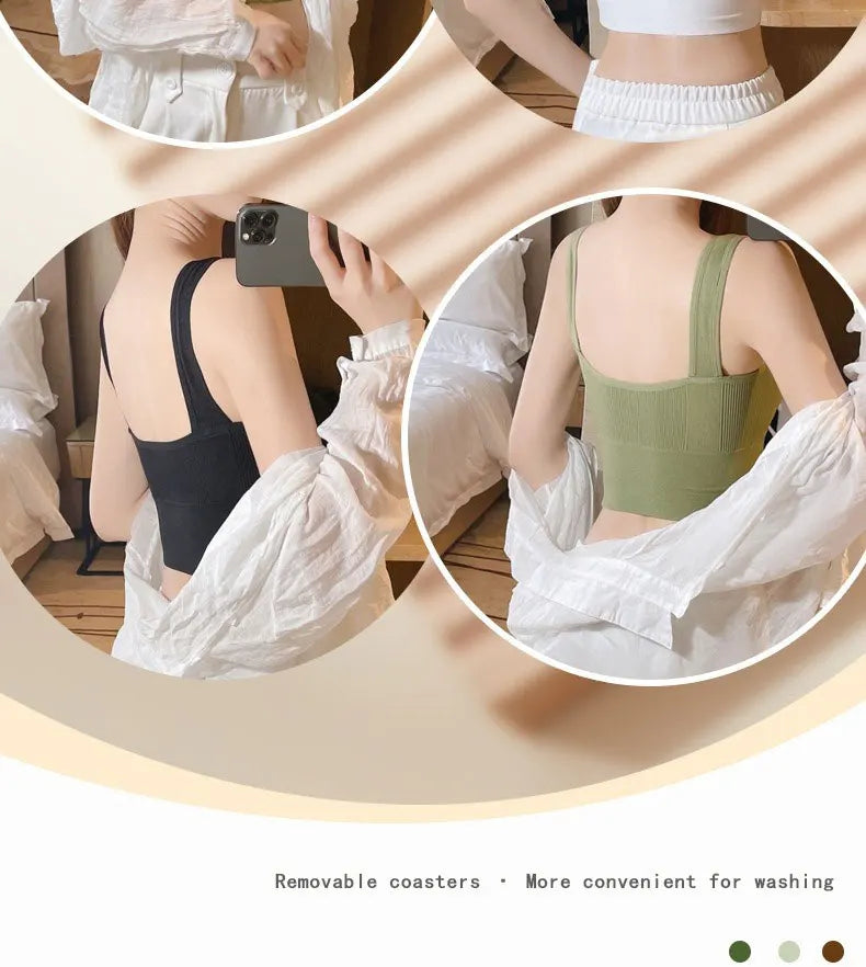 ChicFit Square Collar Sports Camisole ATHLEXES