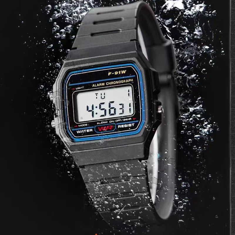 Vintage Square LED Sports Couple Watches ATHLEXES