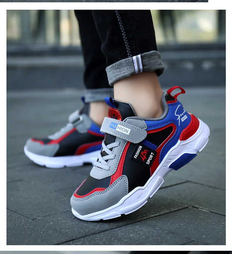 Kids Breathable Mesh Sneakers for Active Boys ATHLEXES