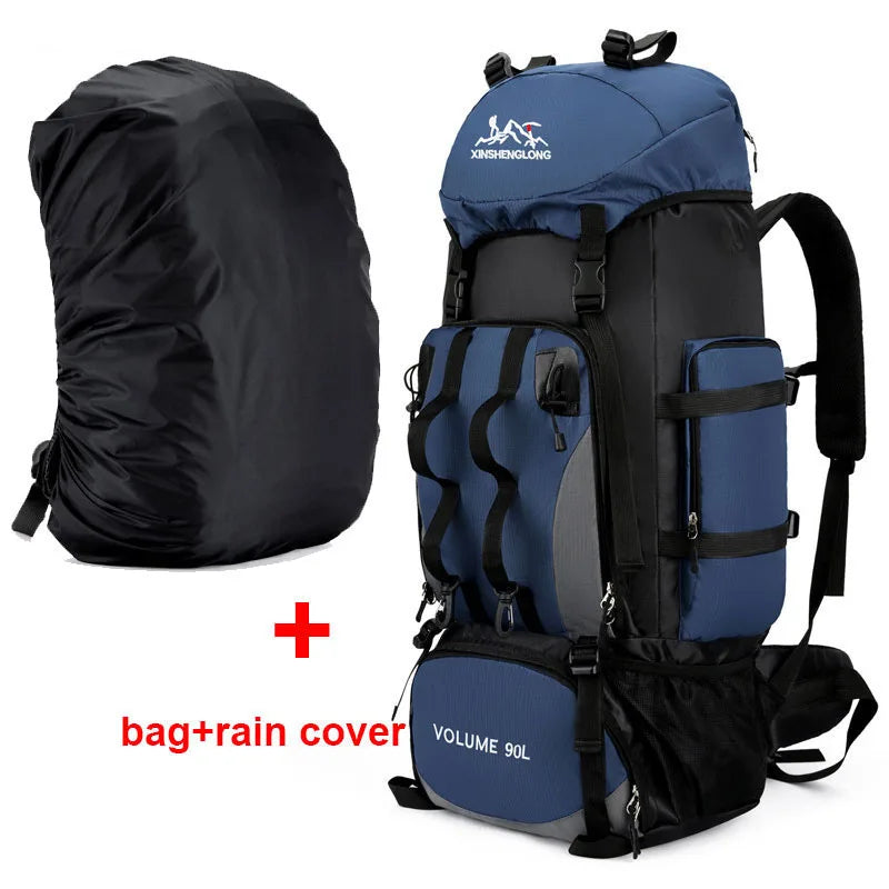 AdventureMax 90L Waterproof Trekking Backpack ATHLEXES