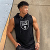 Hooded Cotton Gym Tank Top for Ultimate Fitness ATHLEXES