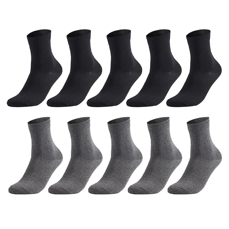 Elite Comfort Cotton Socks for Men - 10 Pairs ATHLEXES