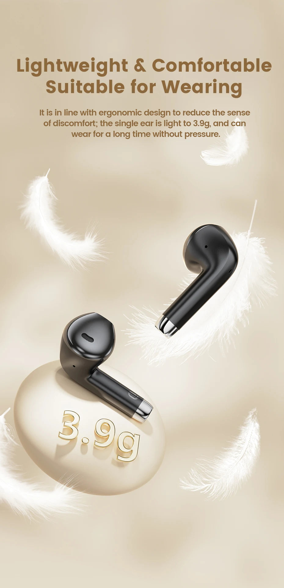 Toocki True Wireless Sports Earphones with Touch Control ATHLEXES