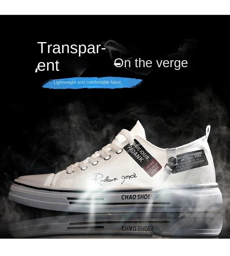 UrbanStride Breathable Canvas Sneakers for Men ATHLEXES
