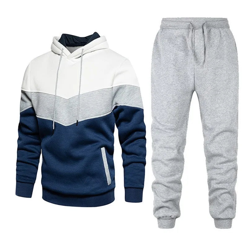 Autumn Winter Sport Hoodie Set for Men ATHLEXES