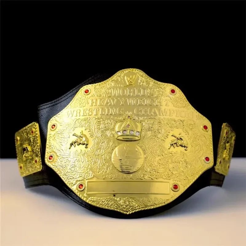 Gold Wrestling Champion Belt Championship World Heavyweight Champion Occupation Belt Title Gladiators Waistband Home Decoration ATHLEXES