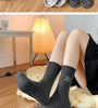 Retro Cotton Loose Socks for Stylish Students ATHLEXES