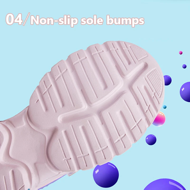 Chic Pink Leather Shoes for Active Girls ATHLEXES