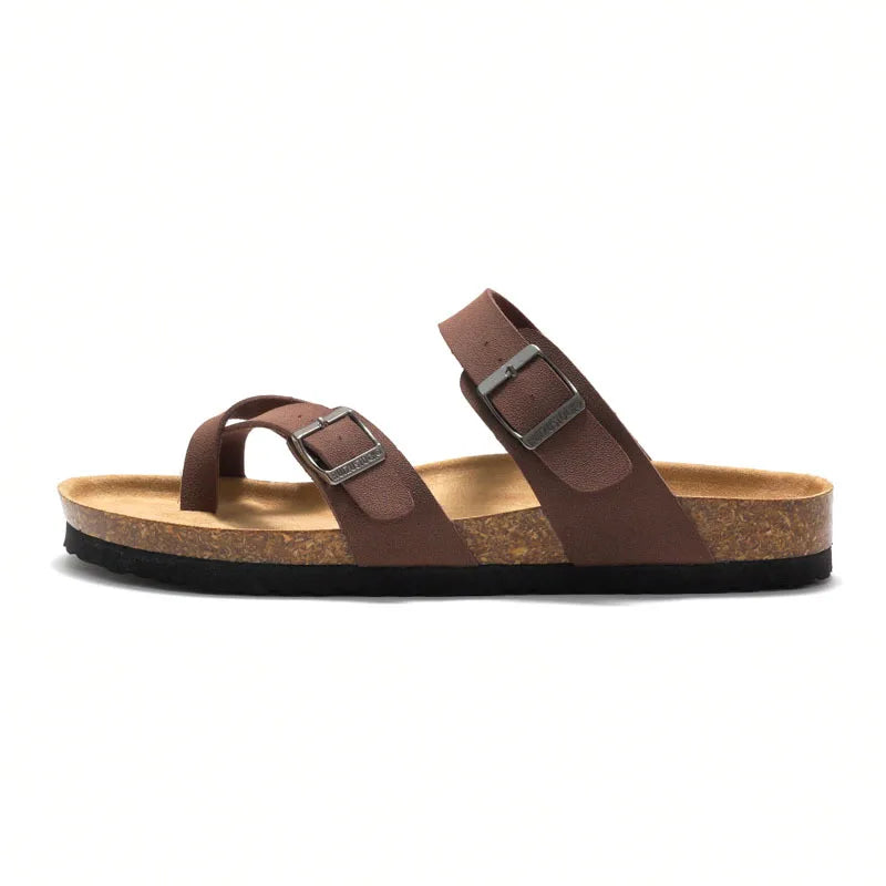 Cork Breeze Summer Sandals for Men - Stylish Beach Footwear ATHLEXES