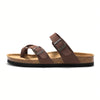 Cork Breeze Summer Sandals for Men - Stylish Beach Footwear ATHLEXES