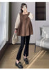 Chic Spring Maternity Patchwork Blouse ATHLEXES