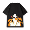 ZAZOMDE Retro Cartoon Tiger Oversized Tee ATHLEXES