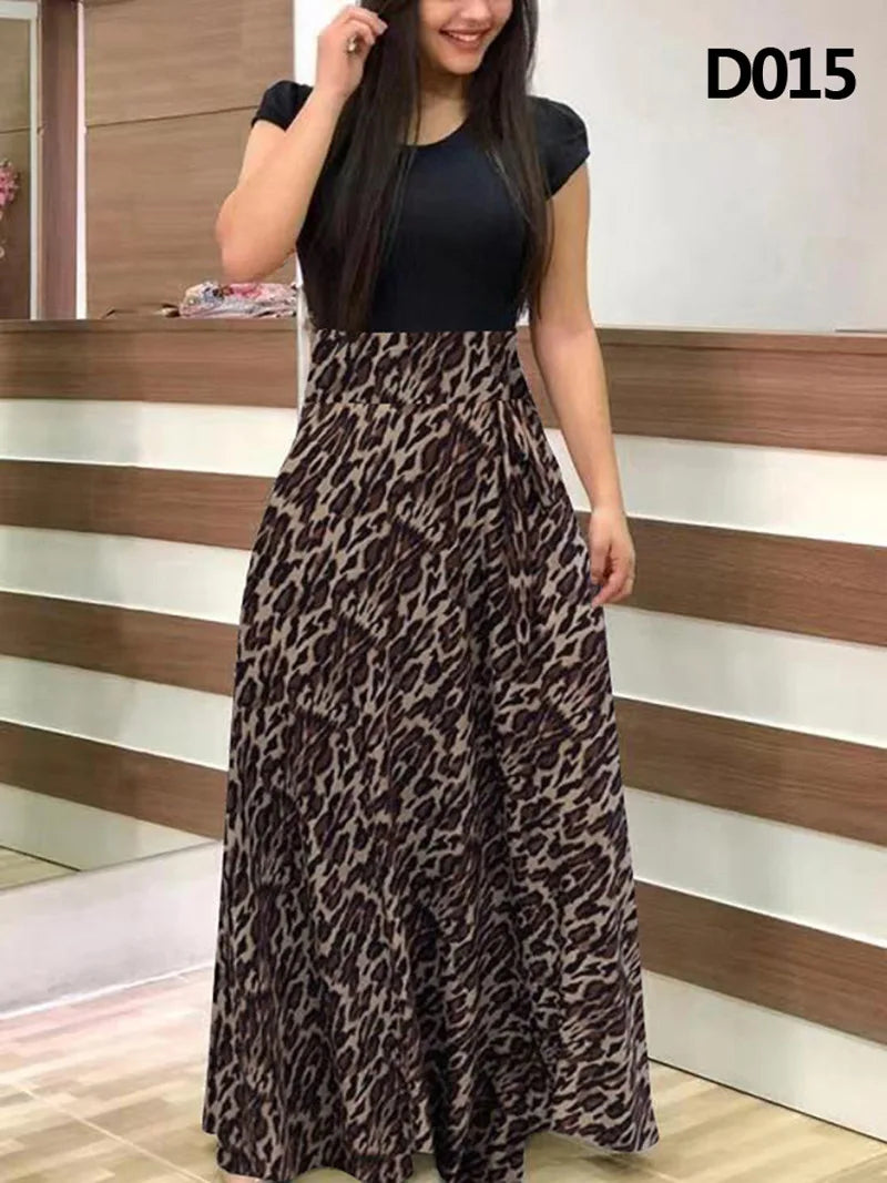 Boho Bliss Floral Maxi Dress for Summer ATHLEXES