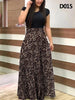 Boho Bliss Floral Maxi Dress for Summer ATHLEXES
