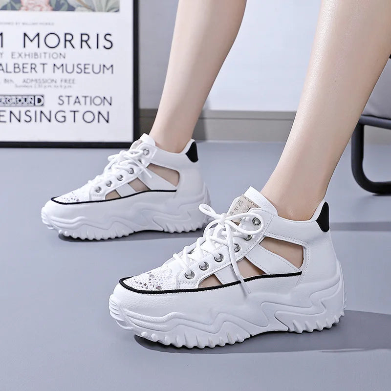 Trendy Womenâ??s Casual Sports Platform Sneakers 2023 ATHLEXES