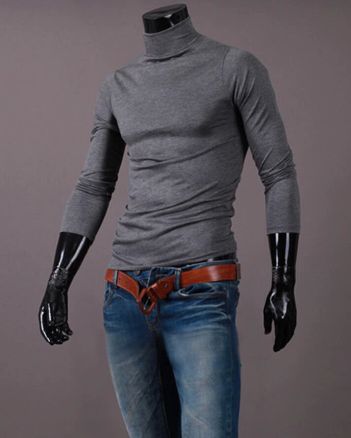 Sleek Casual Basic Turtleneck ATHLEXES
