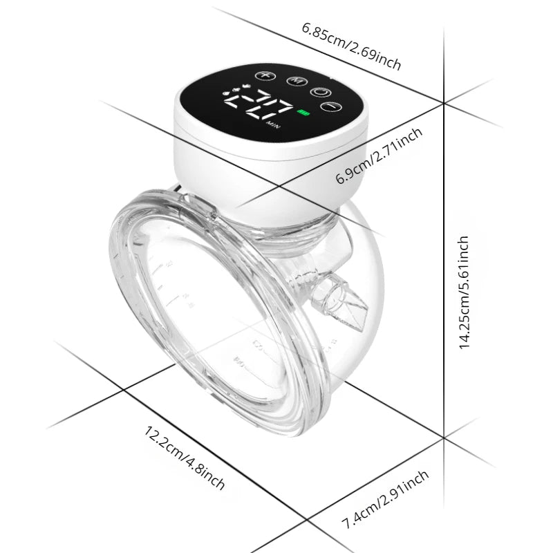 Wearable Breast Pump Mother and Baby Supplies Breast Pump Breast Milk Milking and Milking Machine Fully Automatic Breast Pump ATHLEXES